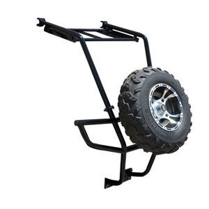 Tusk RZR Rear Bumper Cargo Rack and Spare Tire Carrier
