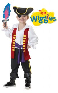 the wiggles captain feathersword costume toddler size available medium 