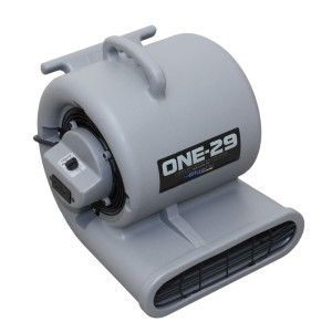 one 29 air mover carpet dryer in grey color new