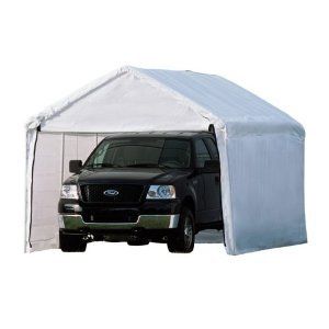    Metal Frame Canopy Carport Port Cover Garage Tent Enclosure Kit New
