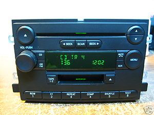 04 F150 Cassette CD Player Radio 4L3T 18C868 FD