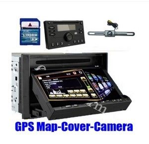   Digital Touch Screen Car CD DVD Player Free Map Panel Cam