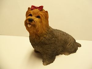Yorkshire Terrier Figurine Original by Castagna Made in Italy