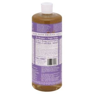 Dr. Bronners Magic Soaps Liquid Castile Soap, Lavender 8 oz
