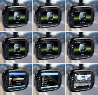 Full HD 1080p 2 7 Car DVR Video Recorder Camcorder Vehicle Camera 