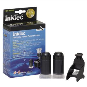 Inktec Refill Kit for HP 21 27 56 Inkjet Cartridges