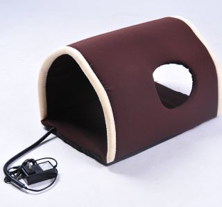 Pawhut New Pawhut Electric Heated Dog or Cat Tunnel Pet Bed Kitty 