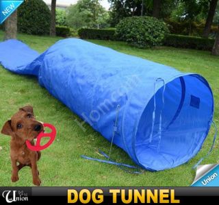 New 16 4 ft Folding Pet Dog Agility Tunnel with Free Carry Case