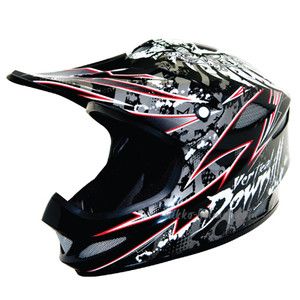 Nikko Carbon Fiber Vertical x Full Face Down Hill Mountain Bike Helmet 
