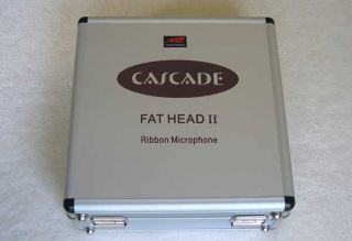 New Cascade Fat Head II Gold Scoop Ribbon Mic Upgraded w Ami 