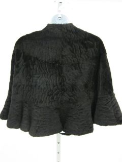 you are bidding on a cassin brown sheared fur stole wrap in a size one 