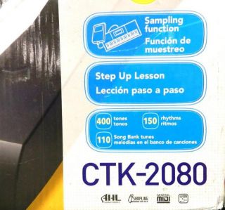 Casio 61 Keys Portable Electronic Keyboard Kit Model CTK 2080