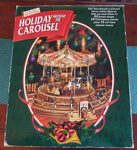   . Christmas Holiday Around The Carousel Christmas Carousel Musical