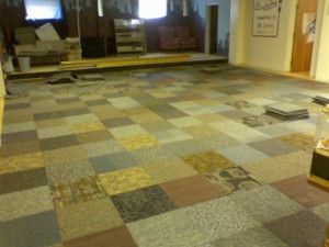 Carpet Tile Squares 700 square feet 53 cents Sq Ft  80 