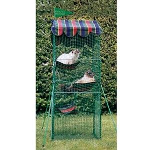 Kittywalk Penthouse Outdoor Cat Enclosure Containment System
