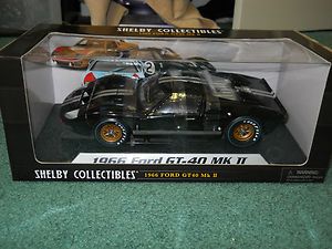 Carroll Shelby Collectibles 1966 Ford GT 40 MK II Black