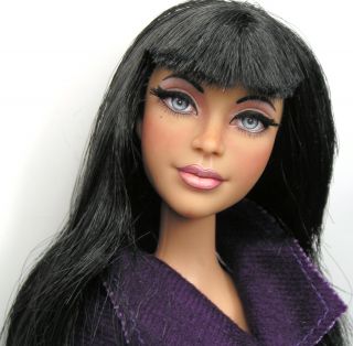 Cassie OOAK Stardoll Barbie Doll Art Custom Repaint by Artist Pamela 