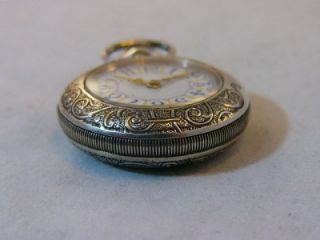 Sterling Silver New England CAVOUR Pocket Watch