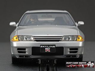 HPI Racing 8522 Nissan Skyline GT R R32 Jet Silver Metallic 1 32 Slot 