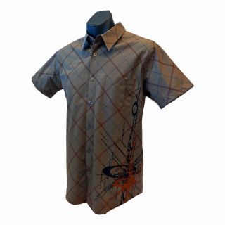 Oakley Mens Dress Casual Shirt Burst New Khaki Size s M L RRP$ 79 New 