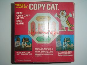 Tiger Electronics Vintage 1979 Copy Cat Game 7 520