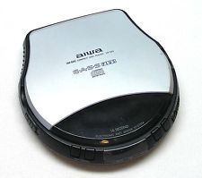 Aiwa XP 570 Portable CD Player w Car Audio Cassette Adapter