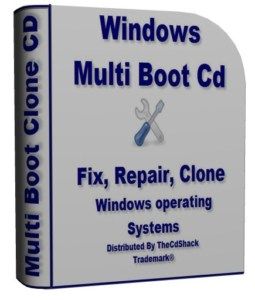 MultiBoot Cd Clone Hard Drives Fix Repair Windows 9 Boot Images on One 