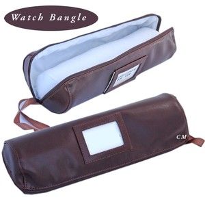 New Leatherette Wrist Watch carrying Show Case Display watches