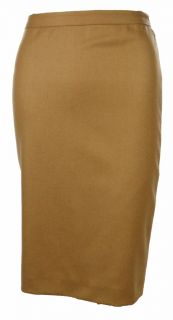 Sutton Studio Womens 100 Cashmere Lined Knee Length Pencil Skirt 