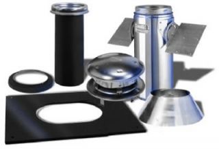 Selkirk 206621 6 6T PCK Pitched Ceiling Chimney Kit