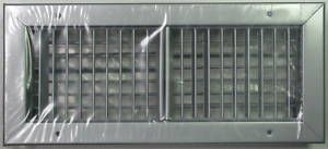 Silver Air Vent Register Grille 16 x 6 New Ceiling Wall