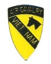 Air Cavalry Vietnam Military Hat Lapel Pin TG806