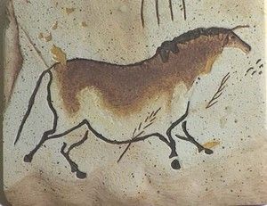 Lascaux Cave Art Paleolithic Horse Petroglyph 15 000