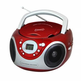   SC 507 Portable  CD Player with Am FM Radio Red