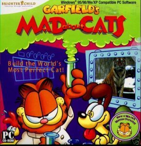 Garfields Mad About Cats PC Game CD New 022787617080