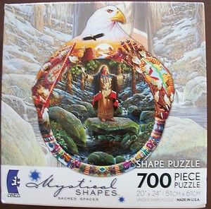 Ceaco Mystical Shapes Sacred Spaces Voices of Spring 700 PC Jigsaw 