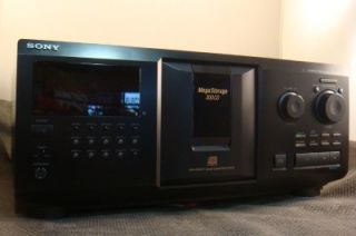 Sony CD Changer Player CDP CX355 with Remote and Manual Multi Disc 
