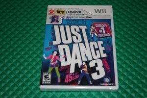    Ubisoft Just Dance 3 Nintendo Wii Game Katy Perry Cee Lo Snoop Dogg