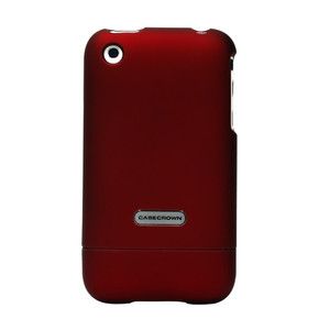 CaseCrown LUX Glider Cover Case for Apple iPhone 3G 3GS (Red)