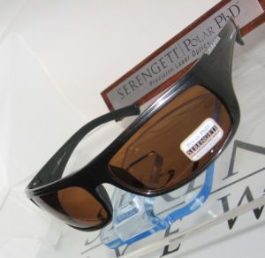 Serengeti Cetera Hematite Polarized PHD Drivers 7339 Sunglasses Brand 