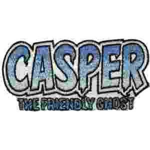 Casper The Friendly Ghost Logo Embroidered Patch Magnet