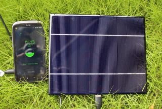 1A 5W Solar Cell Phone Charger Panel 5V USB Port HTC Samsung LG Charge 