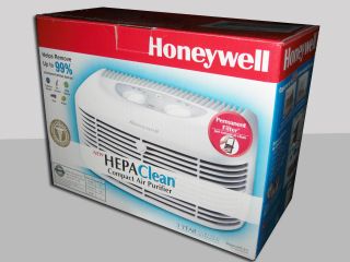 New Honeywell® HEPA Clean® Compact Air Purifier HHT 011