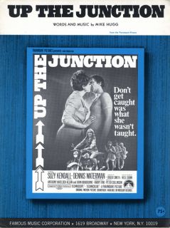 Up The Junction 1968 Movie starring Suzy Kendall Dennis Waterman Sheet 