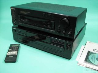   Dolby Surround Sound Receiver & CDP C245 5 Disc CD Carousel Changer
