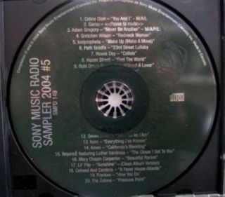   Dion Korn Sony Music Radio Sampler 2004 Various CD Canada