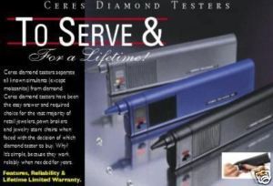 CERES RELIANCE SIMULATED DIAMOND TESTER, RELIABLE