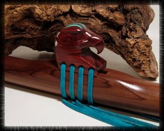 Littleleaf Native American Flutes   ANCIENT NORTHWEST DARK RED CEDAR