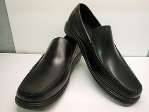 New Cole Haan Air Keating Black Leather Comfortable Loafers with Nike 