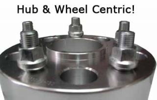   SPECIFIC 1.5 inch Wheel Spacer Spacers Set of 2 Adapters   Hub Centric